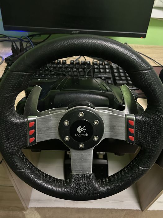 Logitech g27 с скорости