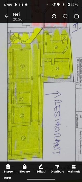 Spatiu 120 mp Lipscani Subsol