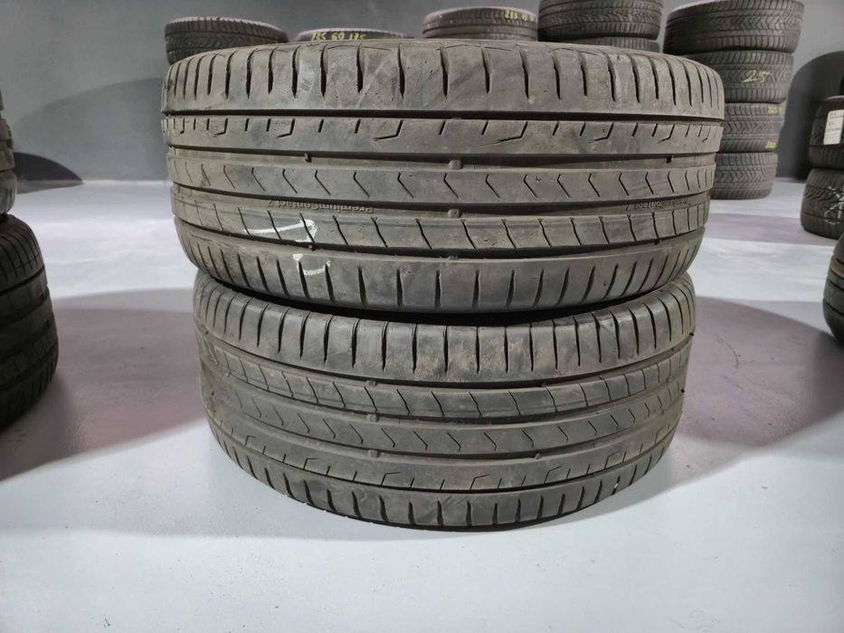 2 Anvelope de VARA - 225/55/17 101Y XL - Continental Premium Contact 7 - Stare F BUNA - DOT 2025 !