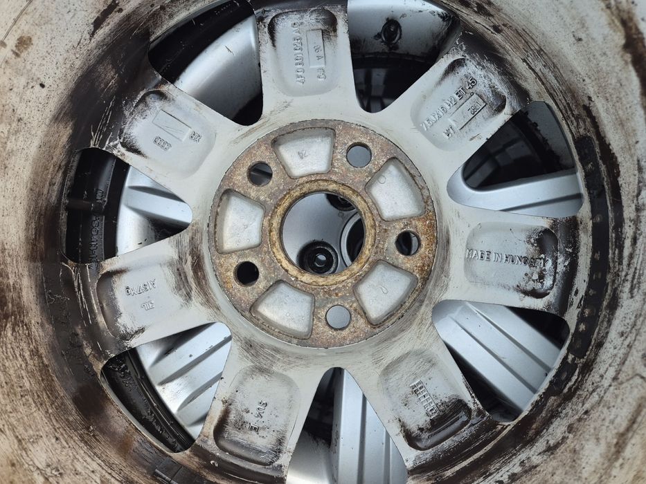 Jante Audi ( Ww, skoda ) + cauciucuri,anvelope vara 205 /55 / 16