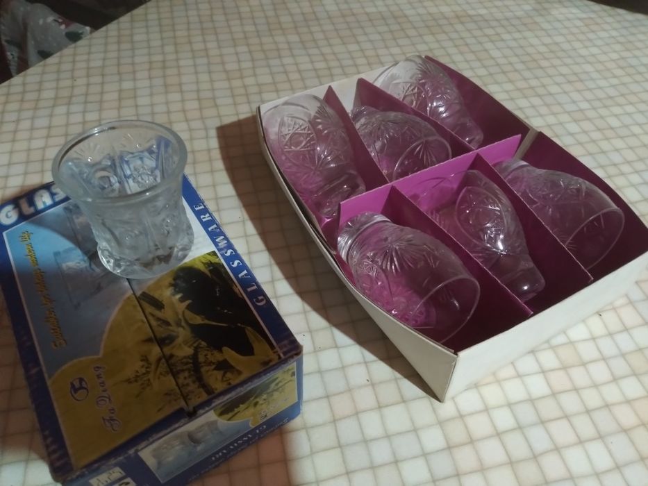 Стаканы (рюмки) хрусталь