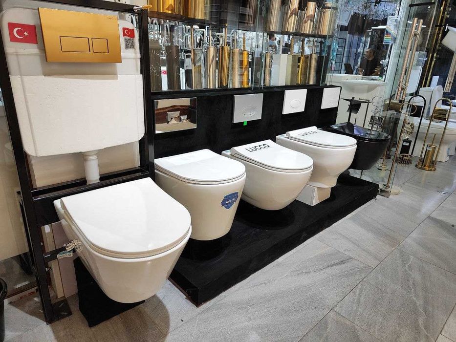 Турецкий подвесной унитаз LUCCO. Osma unitaz