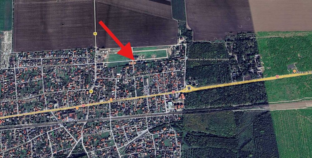 Teren intravilan pe partea dreapta Valu lui Traian, zona foarte buna, cartier nou