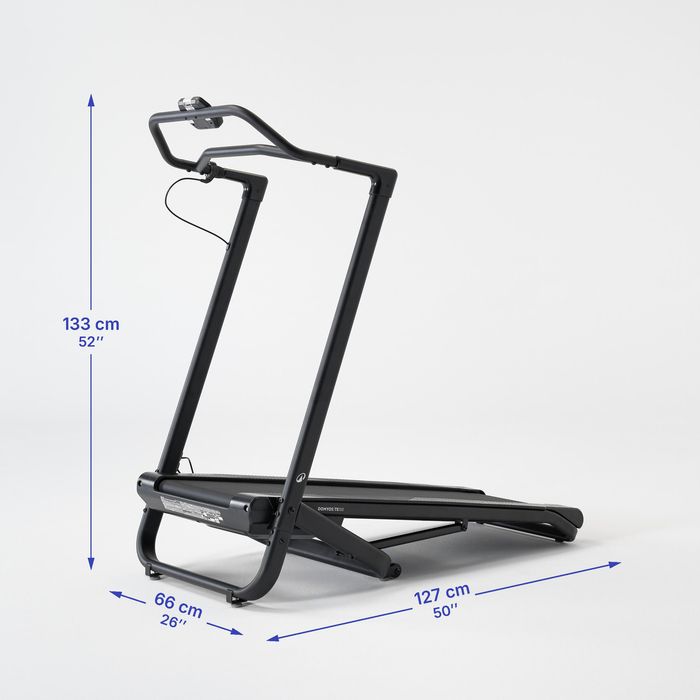 Bandă de mers pliabilă, Ts100, garanția - produs resigilat Decathlon