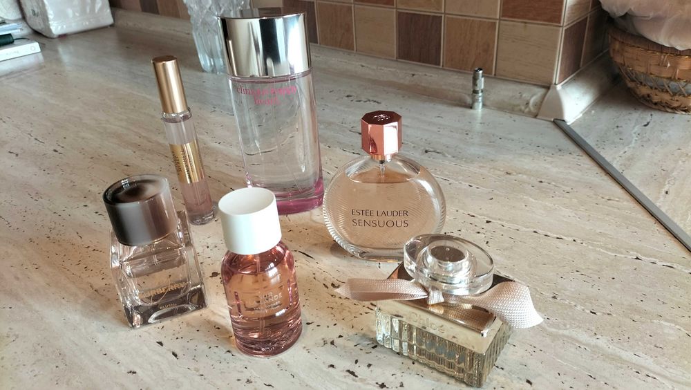 Chloe, Estee Lauder, Cliniqie, Burberry, Yves Rocher, Victoria Secret