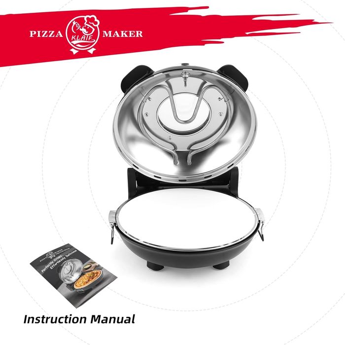 Електрическа пещ за пица 420°С с керамична плоча - чисто нова