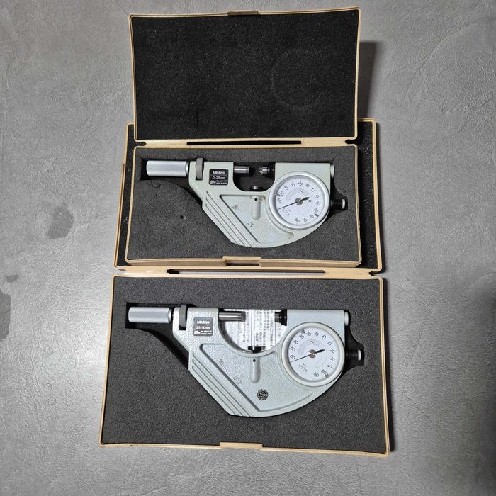 Set Pasametre Mitutoyo 0-25 25-50mm