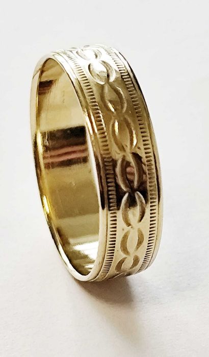 (AG42) Verigheta aur 14K 3.10gr  b.34202 - Garantie 2ani!