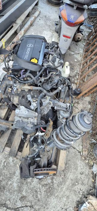 Двигател скорости пълен комплект от зафира б 1.6 115кс