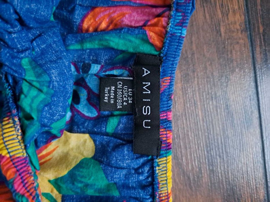 Rochie de vară - fără bretele - mărimea 34 - impecabilă