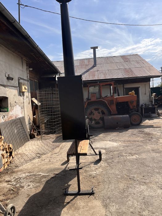 SMOKER Profesional artizanal | BBQ | afumătoarea gratar  | 5  GRATARE