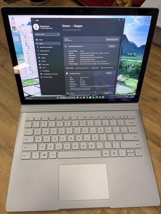Laptop/Tableta SURFACE BOOK 3
