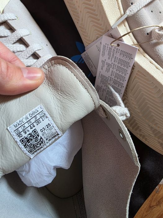 Adidas x Wales Bonner Superstar HI Gold Metallic 44 new