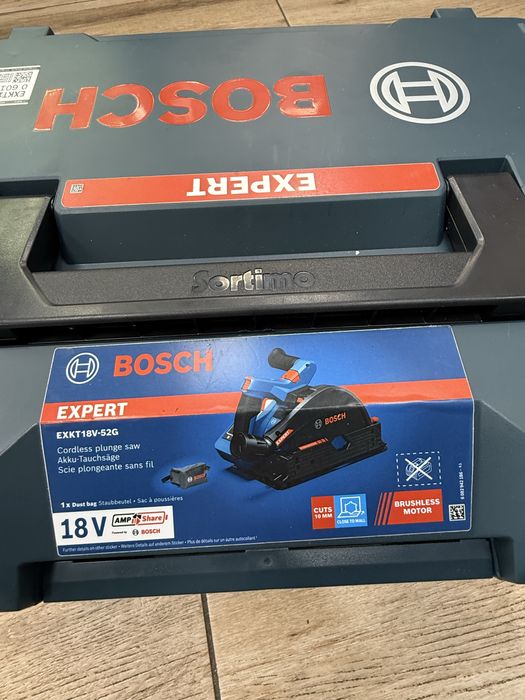 Акумулаторен циркуляр с потапяне BOSCH