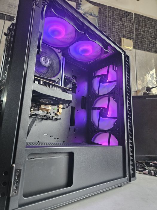 Unitate PC Gaming i7 4790 video 4GB GTX 1050TI 16GB RAM SSD