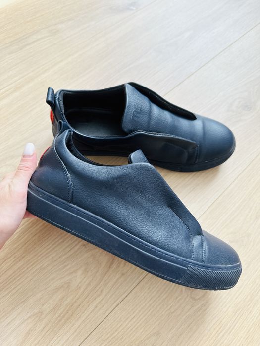 Sneakers barbați piele