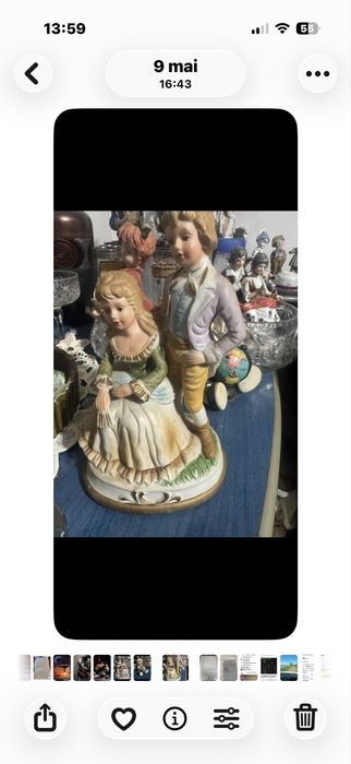 Figurine de ~17 cm cehia si germania