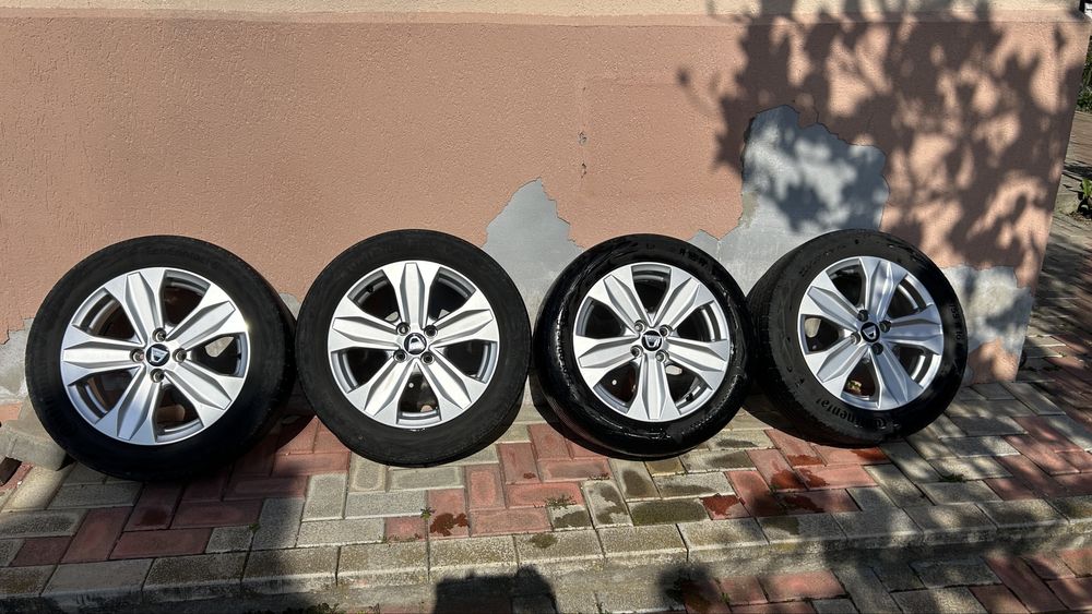 Jante+cauciucuri Logan Amaris aproape NOI !!! 195/55 R16