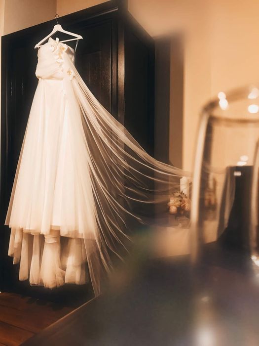 Rochie de mireasa Christina Andrei, dupa model Christian Dior 1952