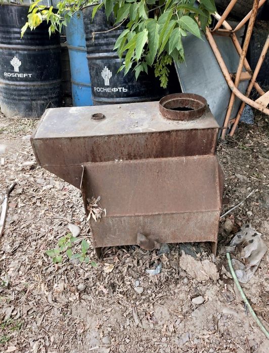 Печь на твердом топливе