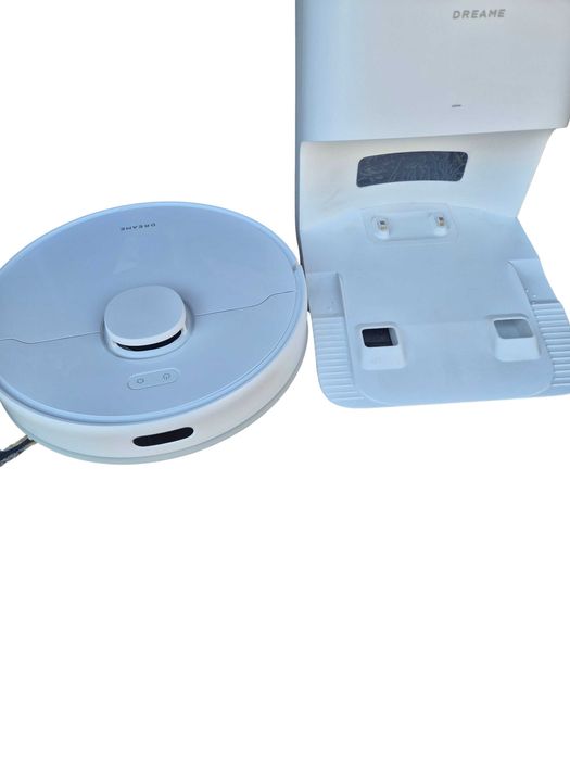 [REDUCERE -40%]Robot de aspirare cu stație de golire Dreame D10 Plus Gen 2, Open Box