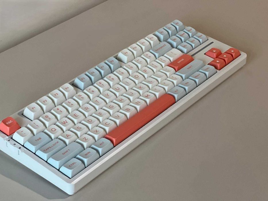 Tastatura Gaming VGN V87 Pro Wireless Jelly Orange