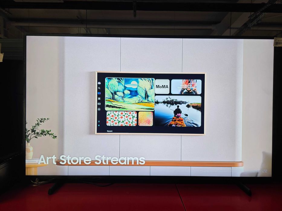 Televizor Smart SAMSUNG The Frame QE55LS03F 138 cm QLED 4K 120Hz Ecran Mat Art Mode WiFi Garantie Reselecto