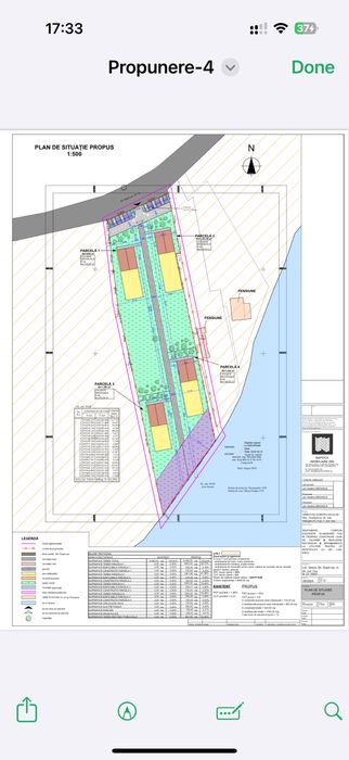 Teren La Lac in  Geaca Pt Casa com Geaca  jud Cluj - 1000 M