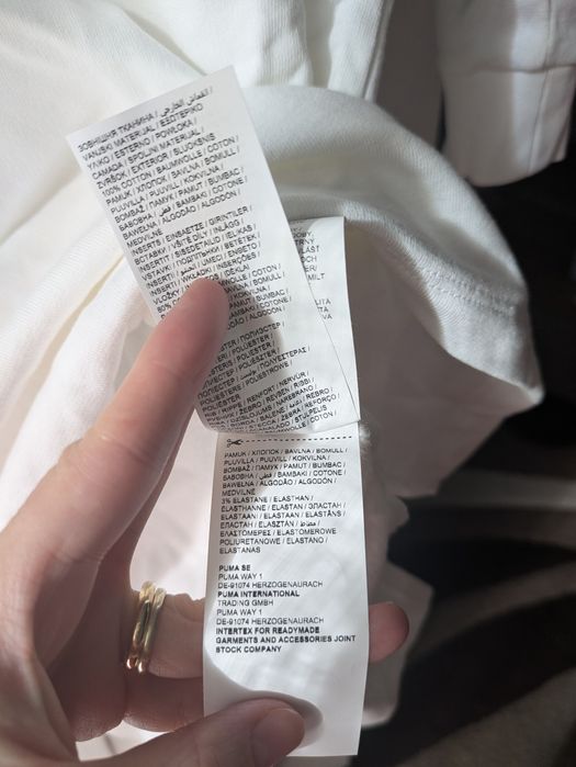 Rochie PUMA xs, bumbac și catifea, NOUA