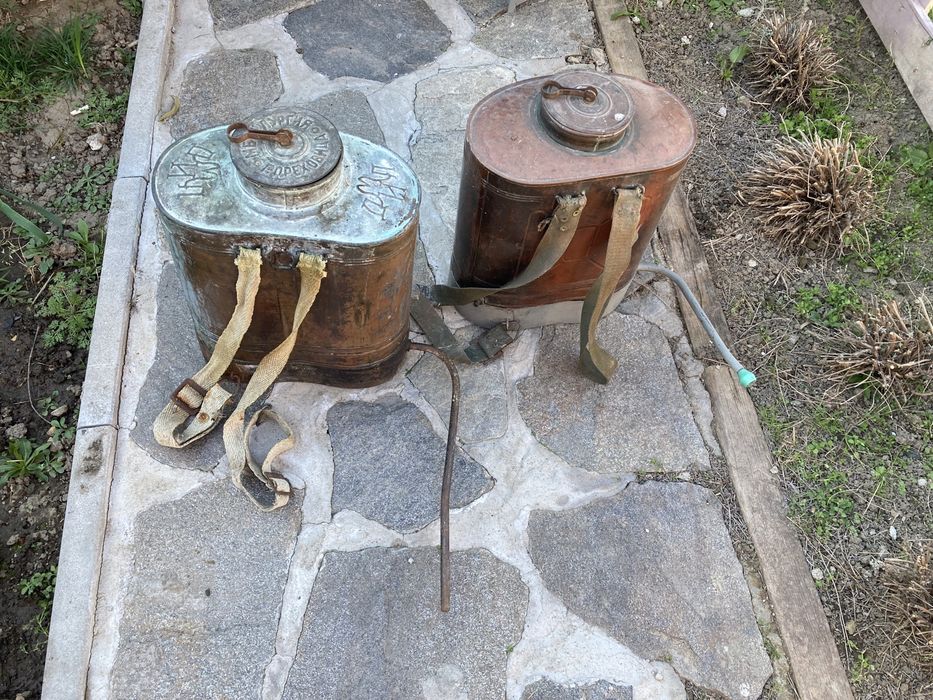 Медни лозарски пръскачки