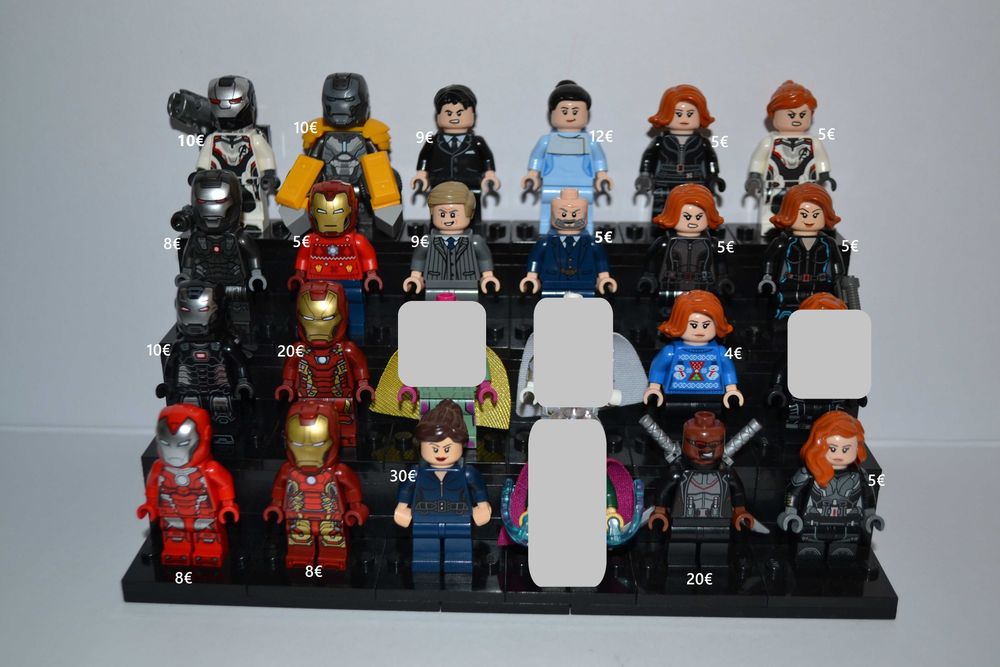 LEGO минифигурки Marvel , DC и др.