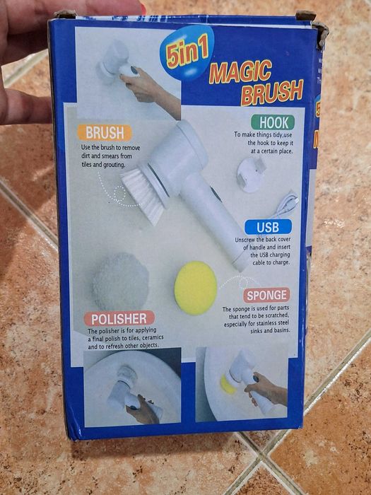 Многофункционална електрическа четка за почистване