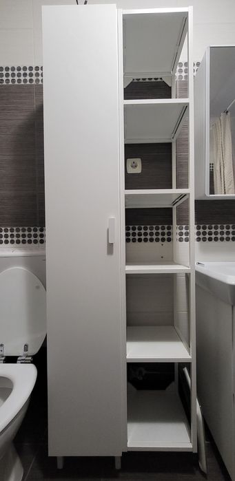 Set corpuri suspendate IKEA ENHET albe – stare excelentă