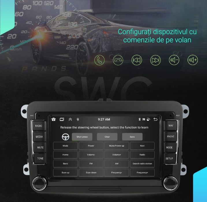 Мултимедия Carplay и Android Auto за VW, Seat,  Shkoda