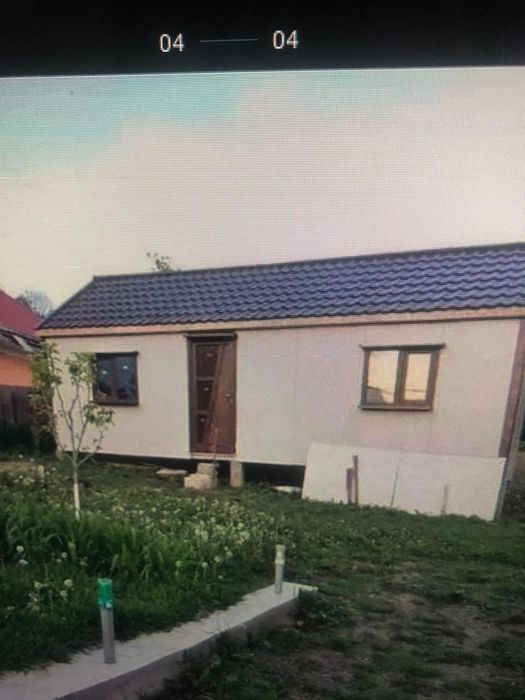 Vand containere stil casuta din panouri izolate