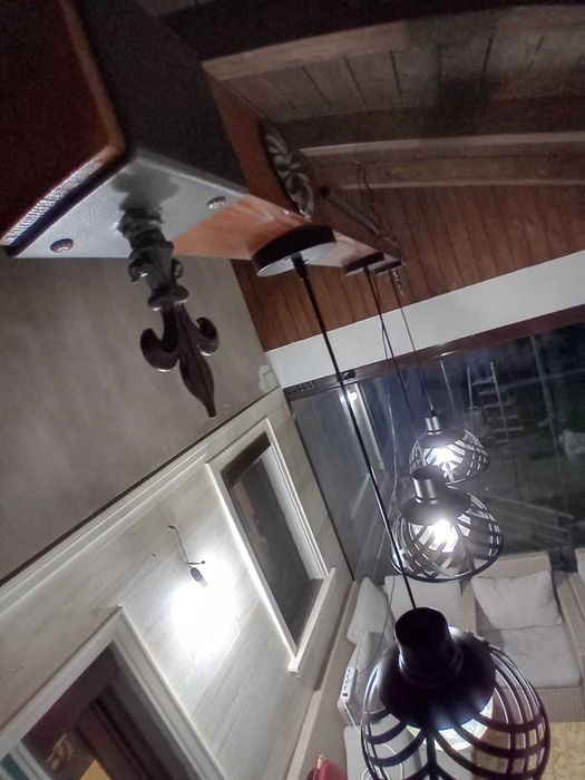 Lustre rustice vintage