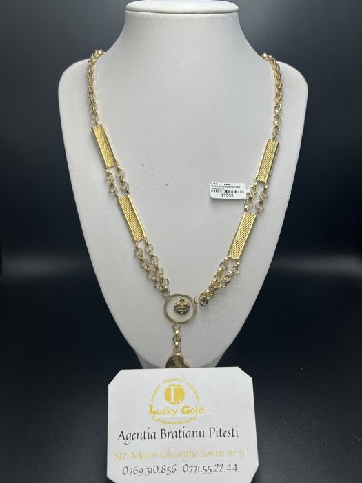 Lant aur 14k 20.23 gr lungime 60 cm cod 19333