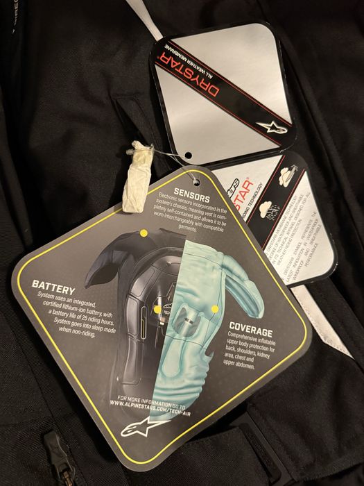 Мото куртка Alpinestars T-Missile DRYSTAR JACKET - TECH-AIR COMPATIBLE