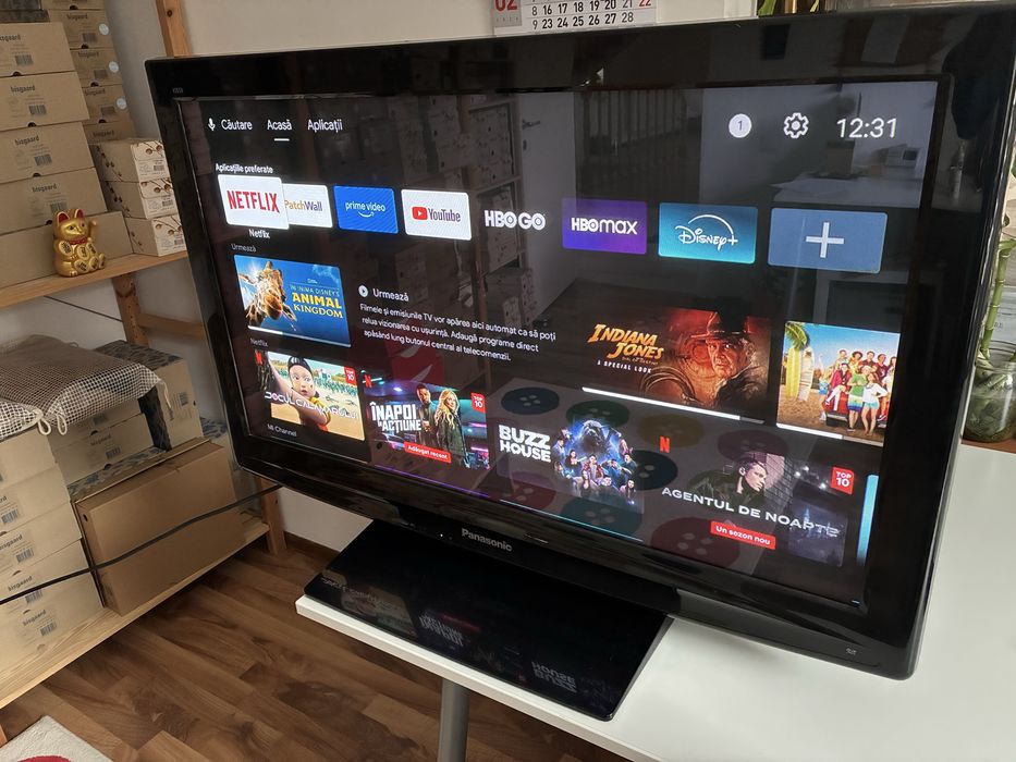 Televizor plasma Panasonic 37” cu modul smart tv