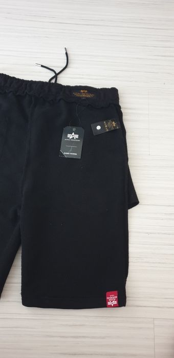 Alpha Industries Cotton Mens / M НОВО!  ОРИГИНАЛ! Мъжки Къси Панталони