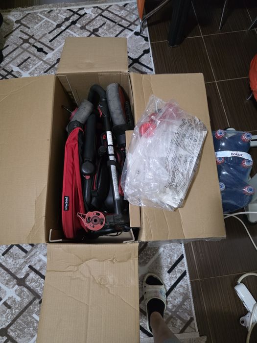 Tricicleta Smart Trike 6in 1 pliabila