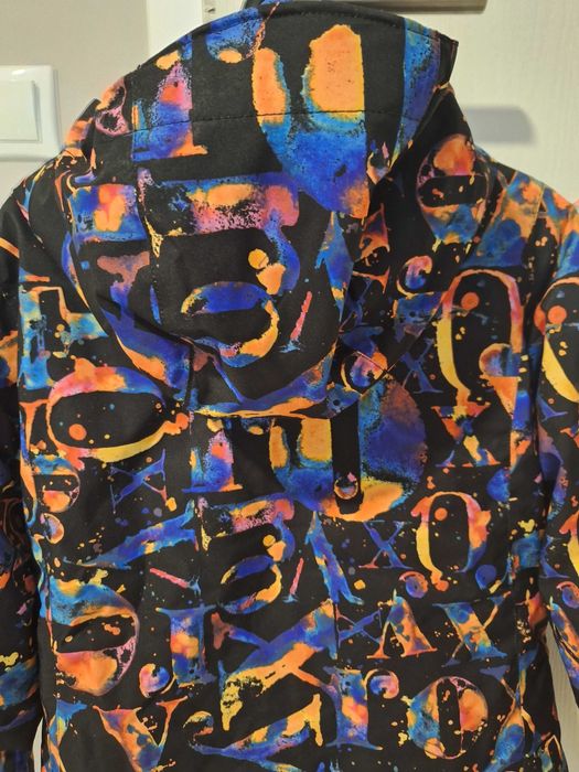 Детско яке за сноуборд ROXY Jetty Girl 2021 true black magic carpet