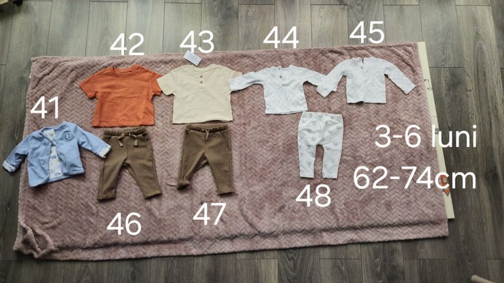 Haine bebelusi 0-6 luni noi și second-hand din Anglia