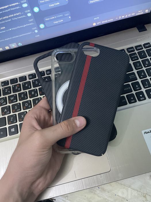 Chehol iphone 7;8;12;12pro uchun