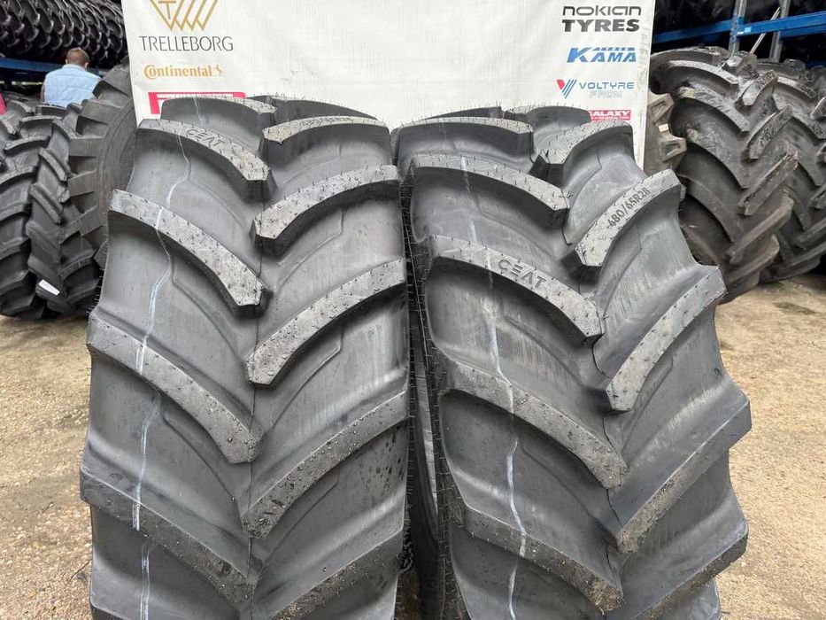 Anvelope noi 480/65R28 marca CEAT de tractor fata