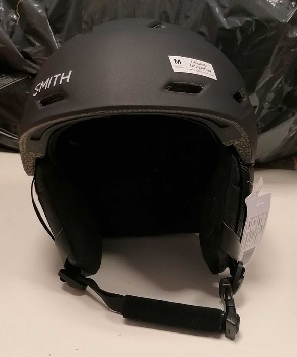 Нова дамска каска-шлем за ски/сноуборд Smith MIRAGE,M,55-59,черна