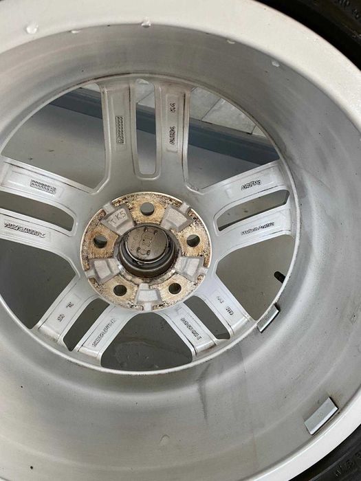 Jante originale Audi 17' A4 B9/B8  + anvelope vară Hankook A3, A5, A6