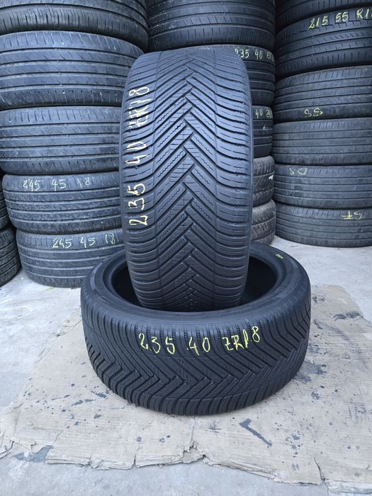 2 Anvelope  Hankook 235/40 ZR18  M/S (All Seasson) Impecabile.