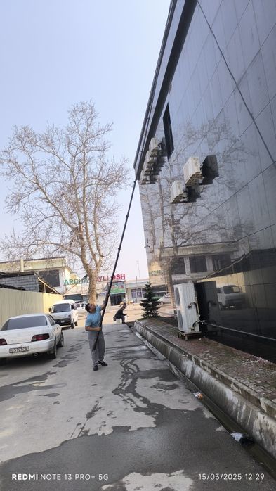 Fasad moyka oyna tozalash xizmati