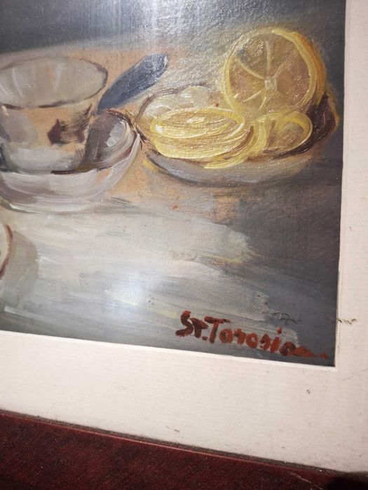 Tablou Stefan Teresian, 58 cm x 48 cm,